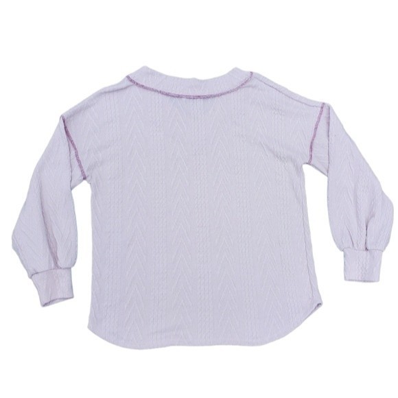 BiBi Cream V-neck Sweater - Picture 6 of 11